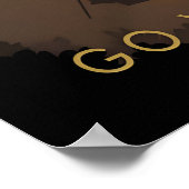 Go Wild Camping Travel Poster (Coin)