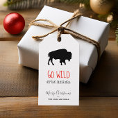 Go Wild Zwart Buffel Zwart Wit Plaid ID602 Cadeaulabel