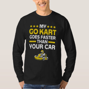 Go Winkelwagen Racing Racer Go Kart T-shirt