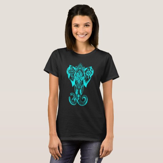 GoA Elephant - Psychedelic Trance - OM Psytrance T-shirt (Voorkant volledig)