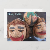 Goa, India Briefkaart (Voorkant / Achterkant)