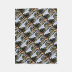 Goa India Fleece Deken