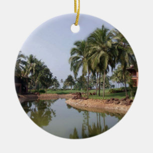 Goa India Keramisch Ornament