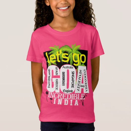 Goa Toerisme T-shirt (Voorkant)