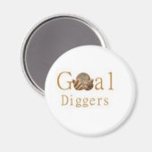 Goal Diggers Logo 2 Magneet (Voorkant / Achterkant)