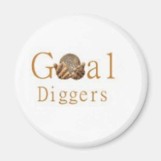 Goal Diggers Logo 2 Magneet (Voorkant)