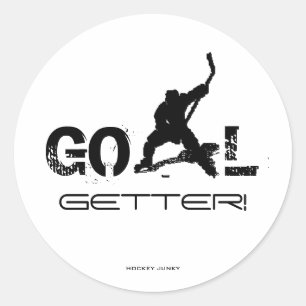 GOAL GETTER! RONDE STICKER