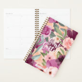 Goal Getter Violet & Roze Waterverf - Aangepast Planner (Display)
