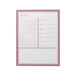 Goal Getter Weekly Planner Notitieblok