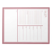 Goal Getter Weekly Planner Notitieblok (Voorkant)