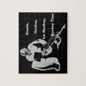 Goal Keeper - Ice Hockey Goalie Legpuzzel (Verticaal)