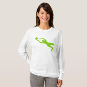 Goal Keeper - Martian Green T-shirt (Voorkant volledig)