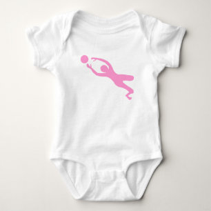 Goal Keeper - Roze Romper