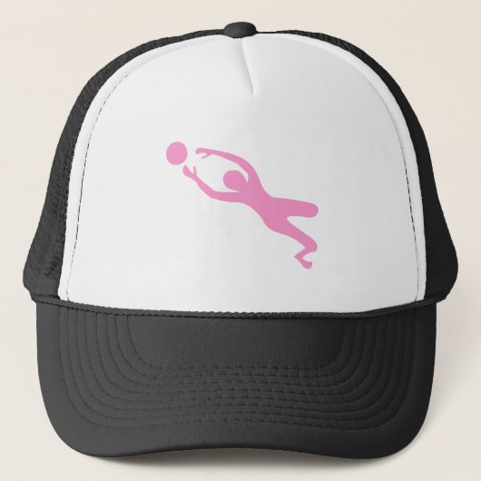 Goal Keeper - Roze Trucker Pet (Voorkant)