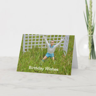 Goal Keeper Verjaardagswensen Kaart