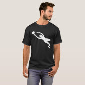 Goal Keeper - White T-shirt (Voorkant volledig)
