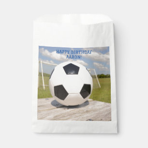 Goal Post Zwart-wit Voetbal Sport Bedankzakje