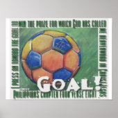 Goal! Poster Voetbal (Voorkant)