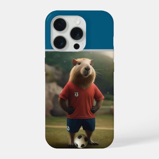 "Goal-Scoring Capybara: The Ultimate Soccer Star!" (Verso)