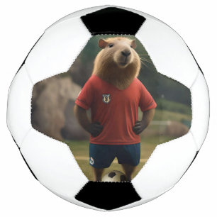 "Goal-Scoring Capybara : The Ultimate Soccer Star