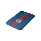 Goal - Soccer Bathroom Accessory - Bath Mat (Gekanteld)