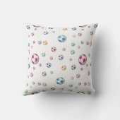 Goal Soccer Pattern Kussen (Achterkant)