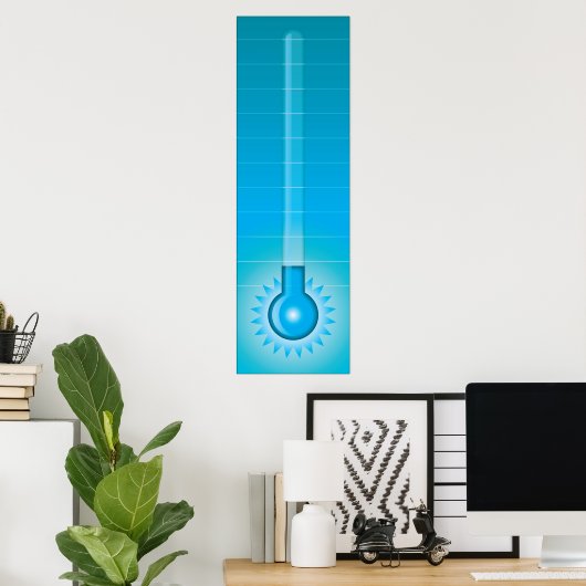 Goal Thermometer Poster (Thuiskantoor)