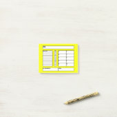 Goal Tracker Post-it Post-it® Notes (Op bureau)