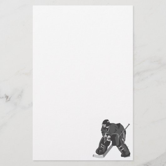 Goalie Briefpapier (Voorkant)