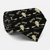 Goalie de hockey Objectif de crédit Cravate (Roulé)