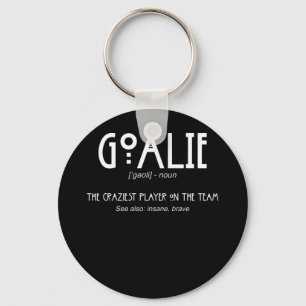 Goalie Gear Goalkeeper Definition Soccer Hockey Sleutelhanger