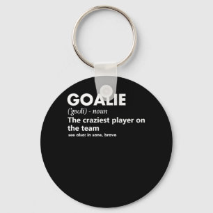 Goalie Goalkeeper Definition Soccer Hockey Sleutelhanger