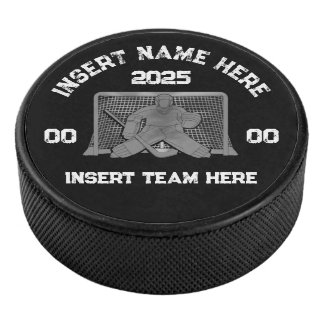 Goalie Hockey Puck