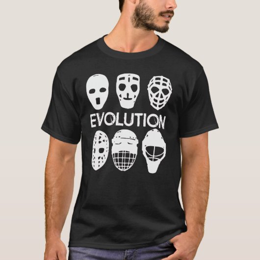 Goalie Mask Evolution Shirt (Voorkant)
