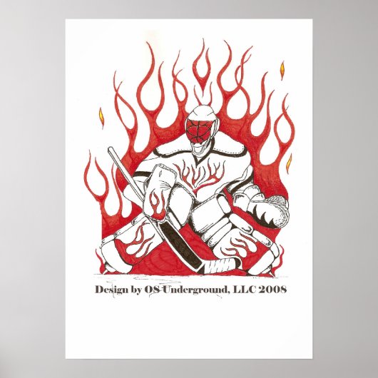 Goalie Poster (Voorkant)