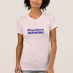 Goalies ROCK - Vrouw Symbool T-shirt