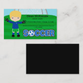 Goalkeeper Visitekaartje (Voorkant / Achterkant)