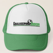 Goalkeeping.Soccer Trucker Hoed Pet (Voorkant)