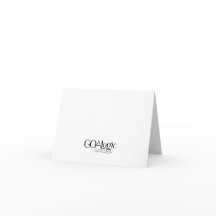 GOALogic™ Logo Zwart-wit Note Cards