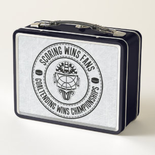 Goaltending Hockey Goalie Lunch Container