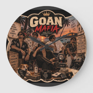 Goan Mafia – Goa trots T-shirt Grote Klok