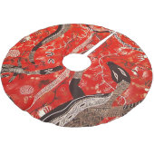 Goanna Dreaming Kerstboom Rok (Gekanteld)