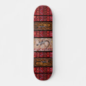 Goanna Dreaming Skateboard. Skateboard (Voorkant)