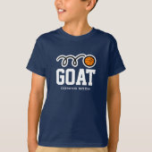 GOAT à venir bientôt t-shirt de basket drôle pour (Devant)