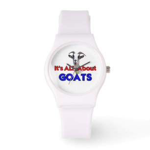 Goat All ABout the Goats Horloge