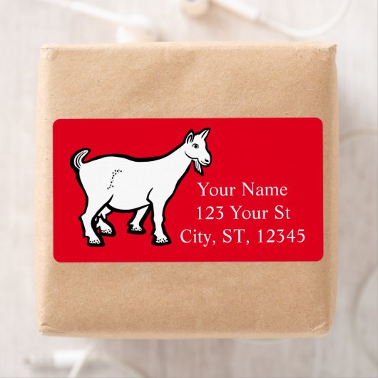 Goat Animal Thunder_Cove Etiket (Insitu)