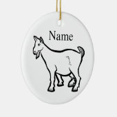 Goat Animal Thunder_Cove Keramisch Ornament (Rechts)