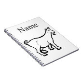 Goat Animal Thunder_Cove Notitieboek (Rechterzijde)