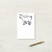 Goat Animal Thunder_Cove Post-it® Notes (Op bureau)