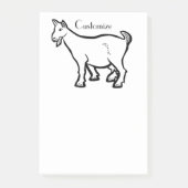 Goat Animal Thunder_Cove Post-it® Notes (Voorkant)